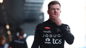 Nick Cassidy of New Zealand and Jaguar TCS Racing in the Pitlane during qualifying ahead of the Jeddah E-Prix, Round 3 of the 2025 FIA Formula E World Championship at Jeddah Corniche Circuit on February 14, 2025 in Jeddah, Saudi Arabia