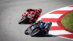 Toprak Razgatlioglu and Nicolo Bulega at the WorldSBK