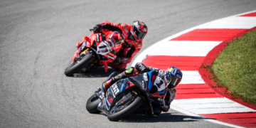 Toprak Razgatlioglu and Nicolo Bulega at the WorldSBK