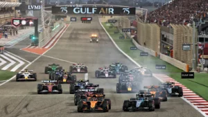 Oscar Piastri led the 2025 F1 Bahrain GP from lights out