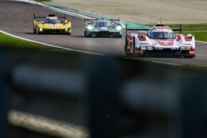 Matt Campbell led for Porsche Penske after halfway through the 6 Hours of Imola