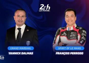 Yannick Dalmas and Francois Perrodo have been honoured for this year's 24 Hours of Le Mans