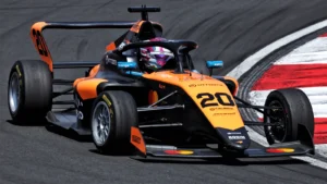 Ella Lloyd took her maiden F1 Academy win in Saudi Arabia on Saturday