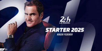Roger Federer will wave the start of the 93rd running of the 24 Hours of Le Mans