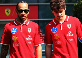 Charles Leclerc is set to go in a different direction with his Ferrari compared to team-mate Lewis Hamilton