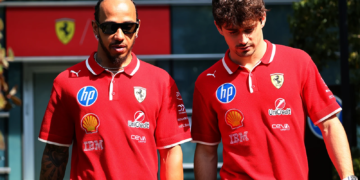 Charles Leclerc is set to go in a different direction with his Ferrari compared to team-mate Lewis Hamilton
