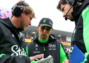 Gabriel Bortoleto is working hard with his Sauber team to improve its F1 situation