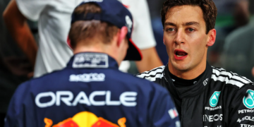 George Russell rued not following Max Verstappen's lead in Saudi Arabia
