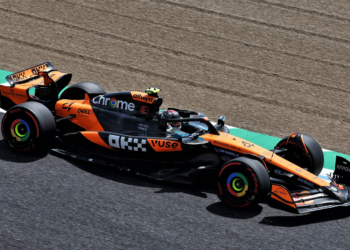 Lando Norris completed a McLaren clean sweep in F1 Japanese GP practice