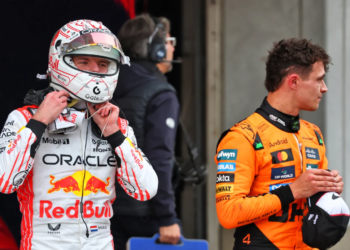 Lando Norris has dismissed Max Verstappen's claim over McLaren's lead