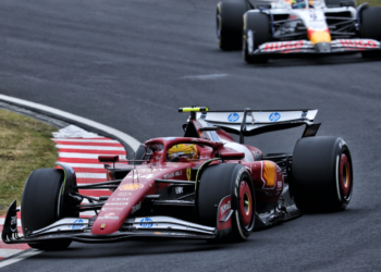 Lewis Hamilton says he was ‘losing just over a tenth per lap’ as he revealed an issue with his Ferrari car hindered his performance in the Japanese Grand Prix