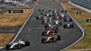 Max Verstappen led the F1 Japanese GP from lights out