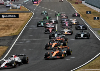 Max Verstappen led the F1 Japanese GP from lights out