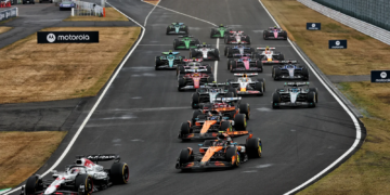 Max Verstappen led the F1 Japanese GP from lights out