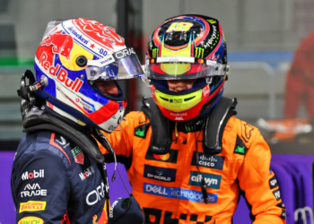 Max Verstappen will line up alongside Oscar Piastri in Saudi Arabia