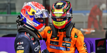 Max Verstappen will line up alongside Oscar Piastri in Saudi Arabia