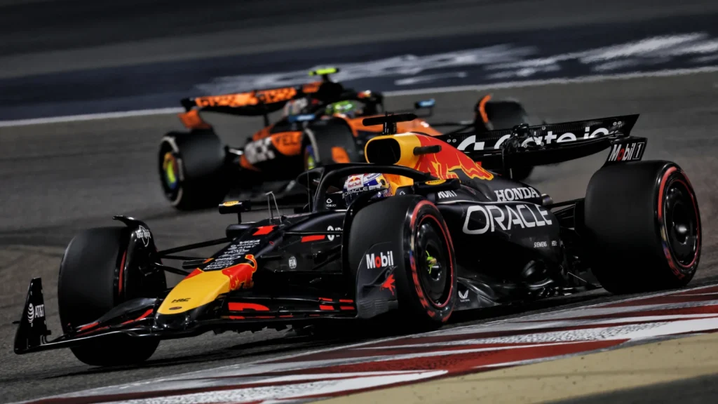 Max Verstappen has cast doubt on Red Bull catching McLaren
