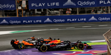 Christian Horner questioned where Max Verstappen was ‘supposed to go’ in his opening lap Saudi Arabian GP incident with Oscar Piastri