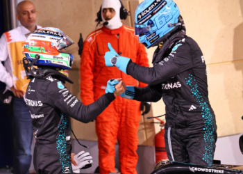 Mercedes trackside engineering director Andrew Shovlin admitted he made an ‘error’ when reading the restart message on the timing screen