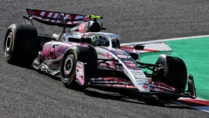 Oliver Bearman fared well with the Haas floor upgrades in Japan
