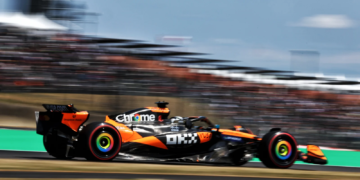 Oscar Piastri headed the times in FP2 in Japan