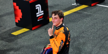 A strong drive by Oscar Piastri saw him win the F1 Saudi Arabian GP