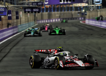 Max Verstappen received a five-second time penalty for gaining an advantage off the track in a Turn 1 incident with Oscar Piastri