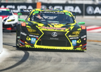 Vasser Sullivan will have both of their Lexus RC F GT3s racing at Long Beach again this year