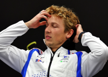 Liam Lawson (NZL) Racing Bulls in the FIA Press Conference. 03.04.2025. Formula 1 World Championship, Rd 3, Japanese Grand Prix, Suzuka, Japan, Preparation Day