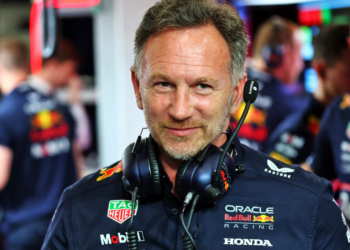Christian Horner (GBR) Red Bull Racing Team Principal. 18.04.2025. Formula 1 World Championship, Rd 5, Saudi Arabian Grand Prix, Jeddah, Saudi Arabia, Practice Day