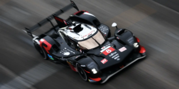 Toyota's Sebastien Buemi fought with Ferrari's Antonio Fuoco at Imola