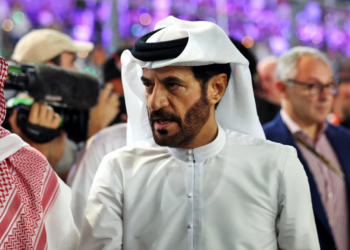 Mohammed Bin Sulayem (UAE) FIA President on the grid. 20.04.2025. Formula 1 World Championship, Rd 5, Saudi Arabian Grand Prix, Jeddah, Saudi Arabia, Race Day