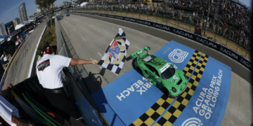 'Rexy' claimed its second victory at the IMSA Grand Prix of Long Beach in the GTD category