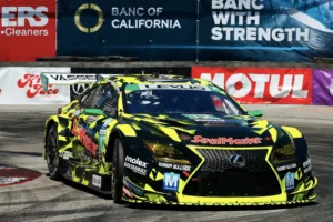 Parker Thompson claimed back-to-back poles at Long Beach