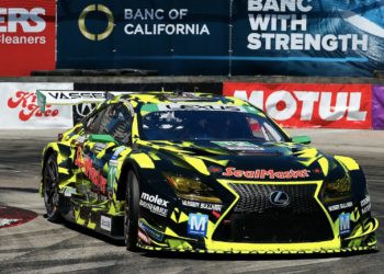 Parker Thompson claimed back-to-back poles at Long Beach