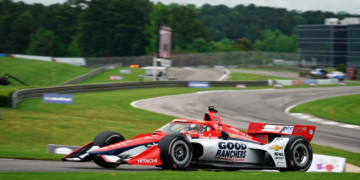 McLaughlin nearly repeated his pole from last year, but had to settle for second place on the grid. Photo: Kevin Dejewski