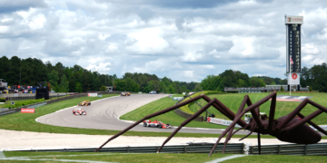 Barber's iconic statues watched over the weekend as Palou dominated. Photo: Kevin Dejewski