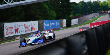 VeeKay made the call to pit later work by holding off a charging Will Power. Photo: Kevin Dejewski