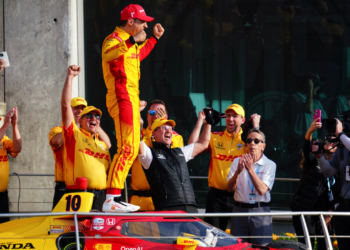 Palou has celebrated victories four times already this season. Photo: Kevin Dejewski