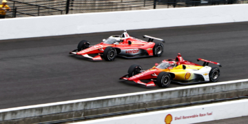 Will Power and Josef Newgarden were both fast in opening Indy 500 practice. Photo: IndyCar - Chris Jones