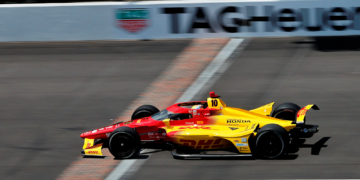 Palou topped 227 MPH in his fast lap. Photo: IndyCar - Paul Hurley
