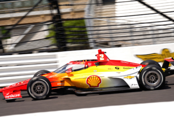Newgarden completed a lap at 226.632 MPH on Thursday's running. Photo: Kevin Dejewski