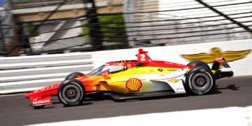 Newgarden completed a lap at 226.632 MPH on Thursday's running. Photo: Kevin Dejewski