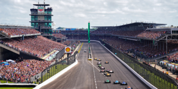 Full grandstands at Indianapolis Motor Speedway are a sight to behold. Photo: Kevin Dejewski