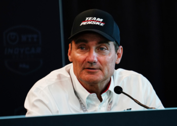 Cindric explained where the issue was that caused them to pull both cars from qualifying. Photo: Kevin Dejewski