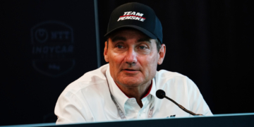 Cindric explained where the issue was that caused them to pull both cars from qualifying. Photo: Kevin Dejewski