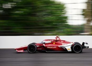 The special throwback livery will not be seen on the grid for the 109th Indianapolis 500. Photo: Kevin Dejewski