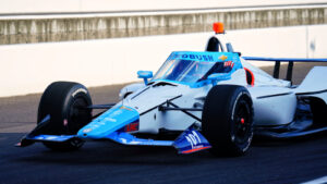 The DRR team will finish putting the livery on the #23 enty before Sunday's race. Photo: Kevin Dejewski