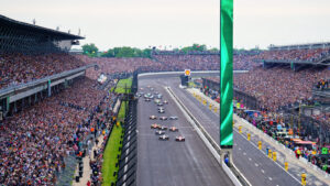 The Indianapolis 500 had a chaotic start. Photo: Kevin Dejewski