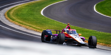 Ericsson was nearly able to earn his second Indy 500 victory. Photo: Kevin Dejewski